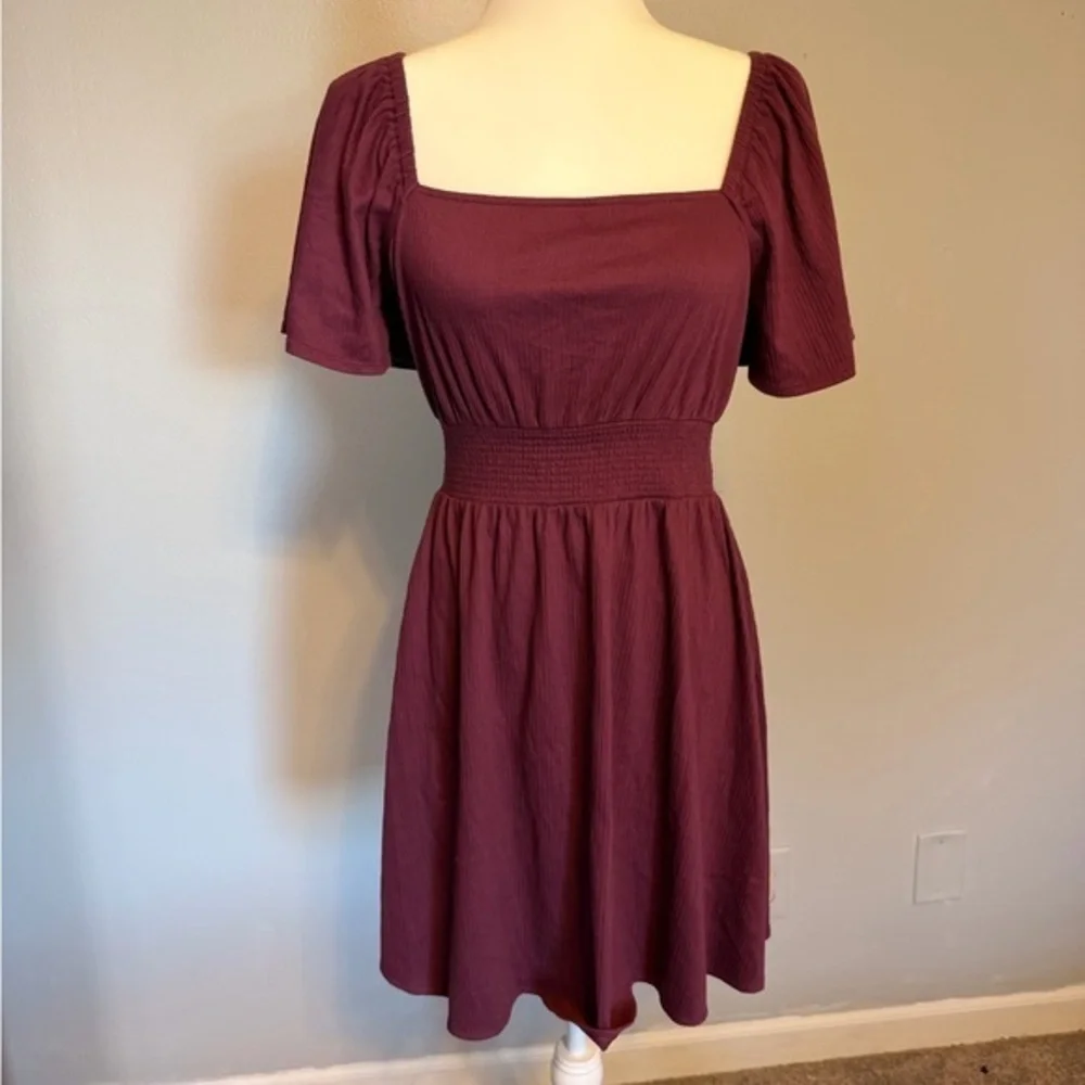 aida midi dress Aida Tiered Tulle Red Midi Dress For Sale